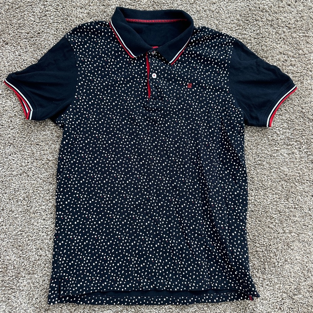 Carolina Herrera Pola Dot Design Polo